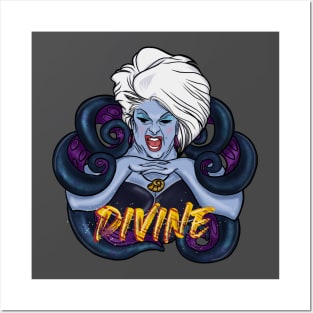 Divine... the sea witch Posters and Art